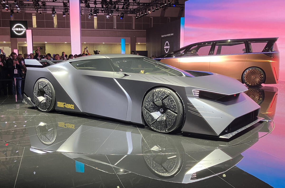 Nissan Hyper Force concept on display at the Tokyo motor show 88 Nissan Hyper Force concept on display at the Tokyo motor show 88