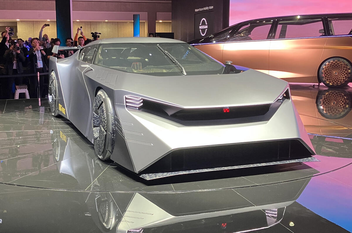 Nissan Hyper Force concept on display at the Tokyo motor show 90 Nissan Hyper Force concept on display at the Tokyo motor show 90
