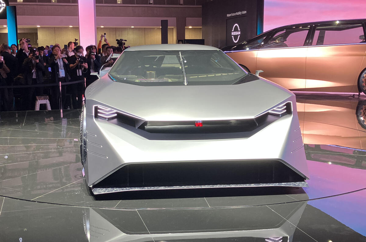 Nissan Hyper Force concept on display at the Tokyo motor show 91 Nissan Hyper Force concept on display at the Tokyo motor show 91