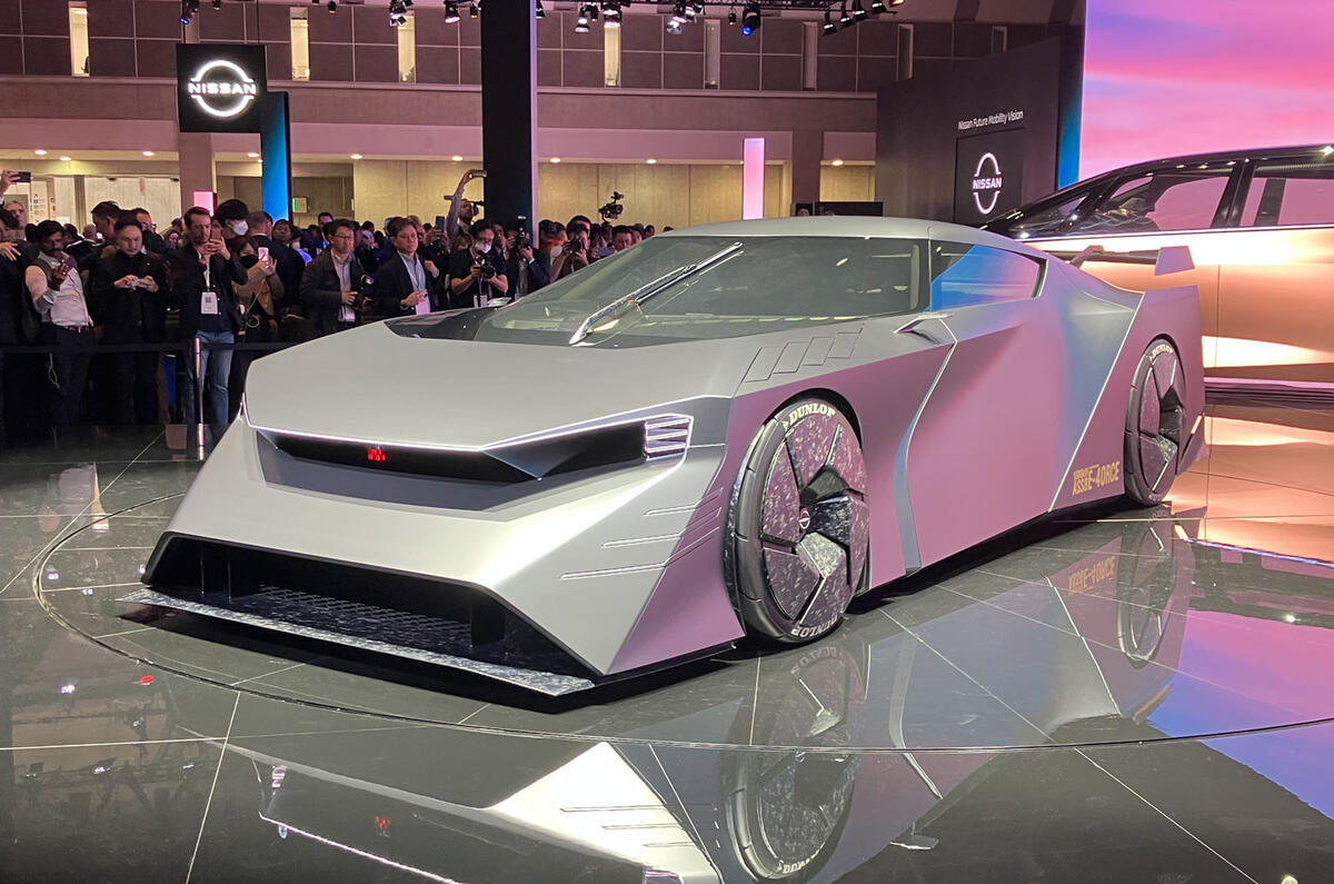 Nissan Hyper Force concept on display at the Tokyo motor show 93 Nissan Hyper Force concept on display at the Tokyo motor show 93