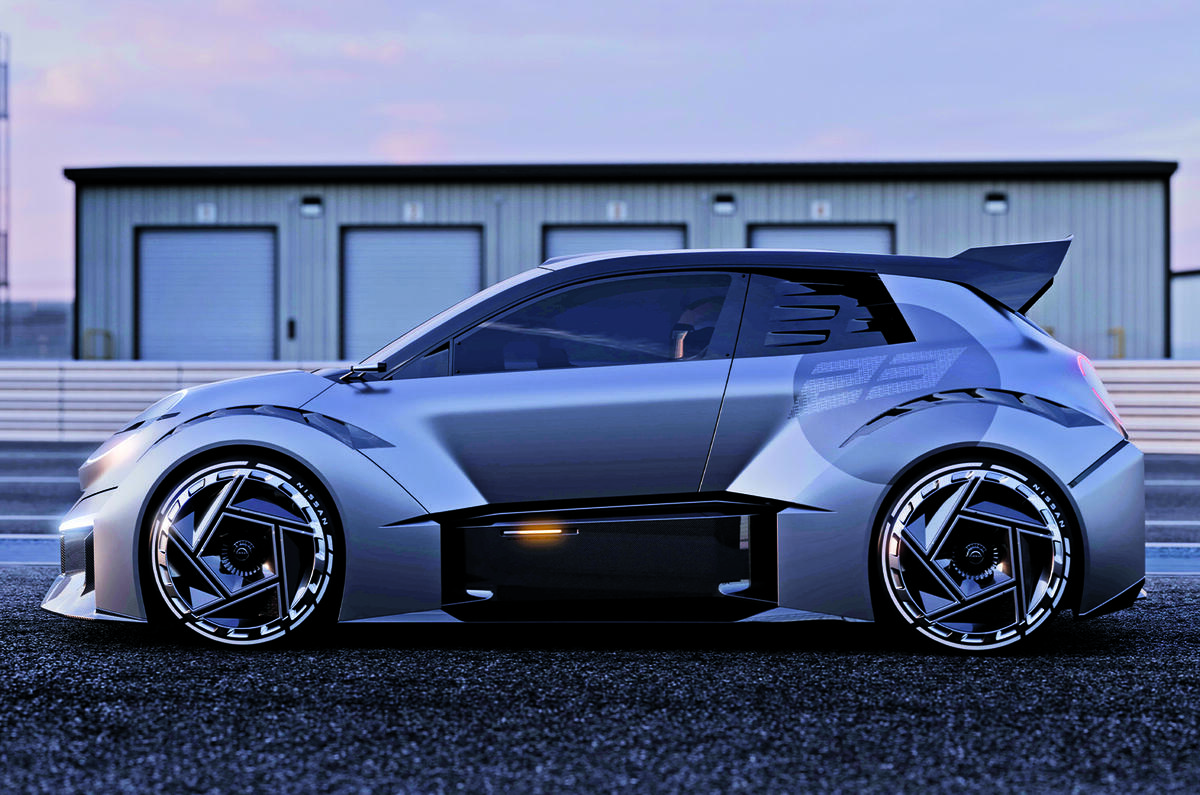 Nissan Micra concept side view