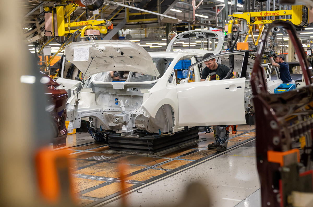Nissan Sunderland UK advanced manufacturing plan