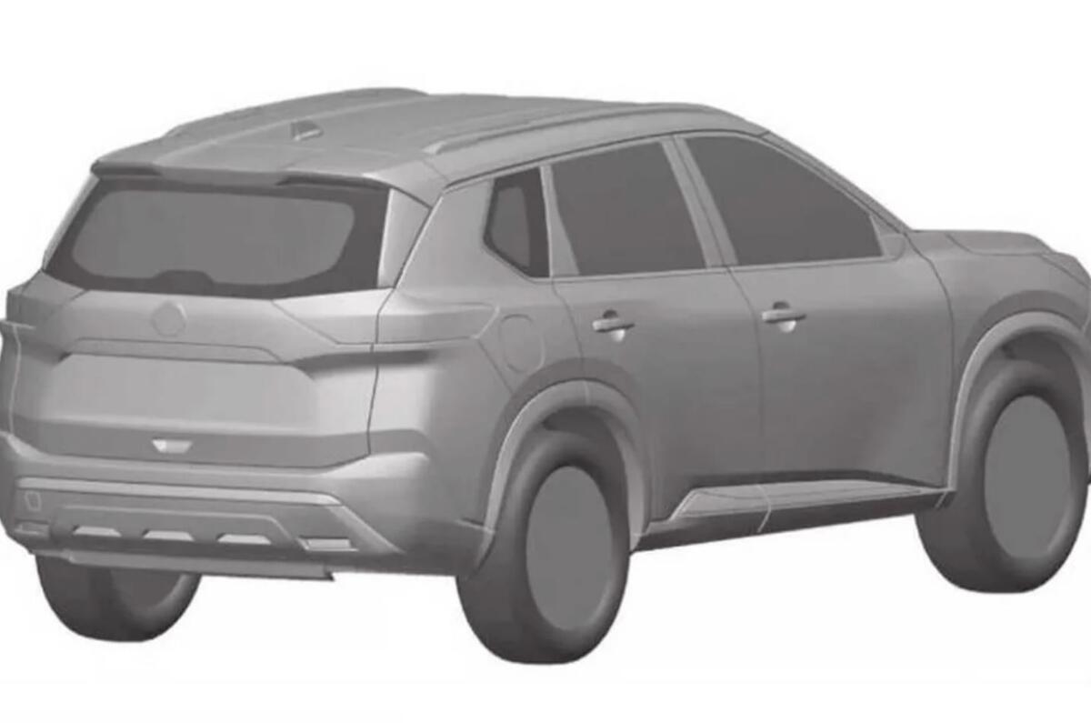2021 Nissan X-Trail design render - rear 2021 Nissan X-Trail design render - rear