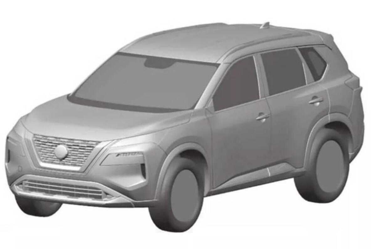 2021 Nissan X-Trail design render - front 2021 Nissan X-Trail design render - front