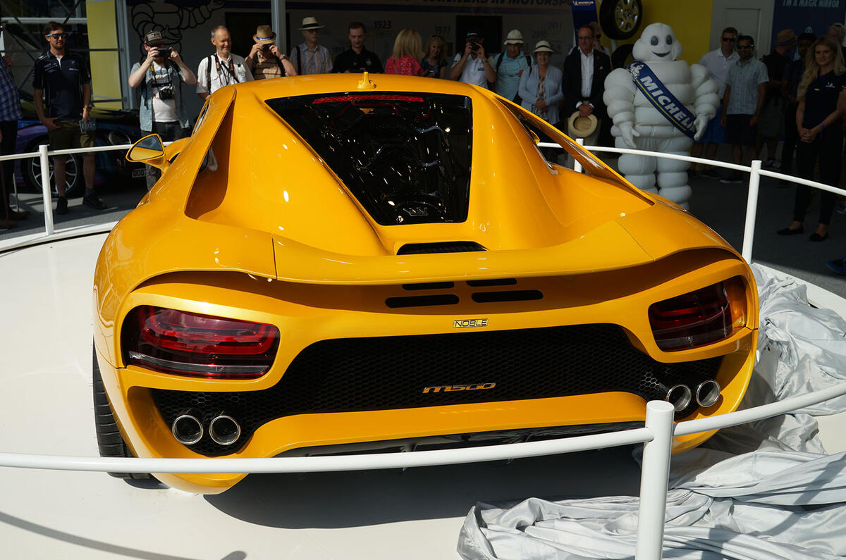 550bhp-plus Noble M500 revealed at Goodwood Festival of Speed