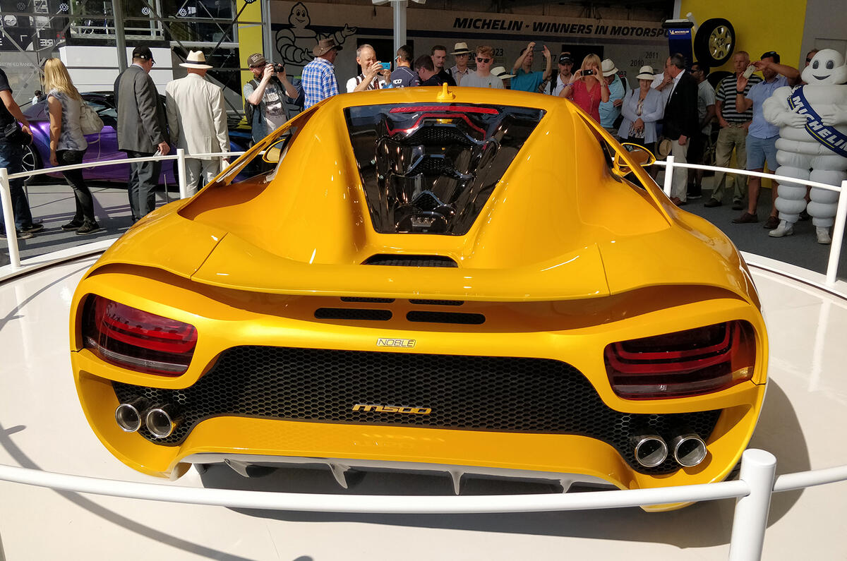 550bhp-plus Noble M500 revealed at Goodwood Festival of Speed