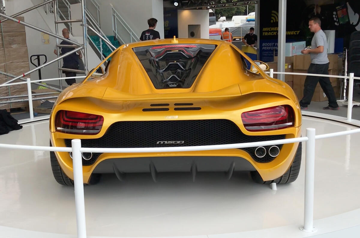 550bhp-plus Noble M500 revealed at Goodwood Festival of Speed