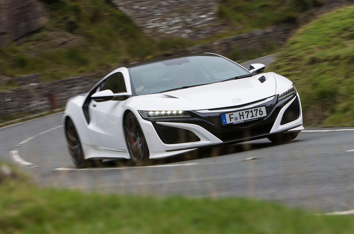 Honda NSX vs BMW i8 vs McLaren 570S: supercars compared