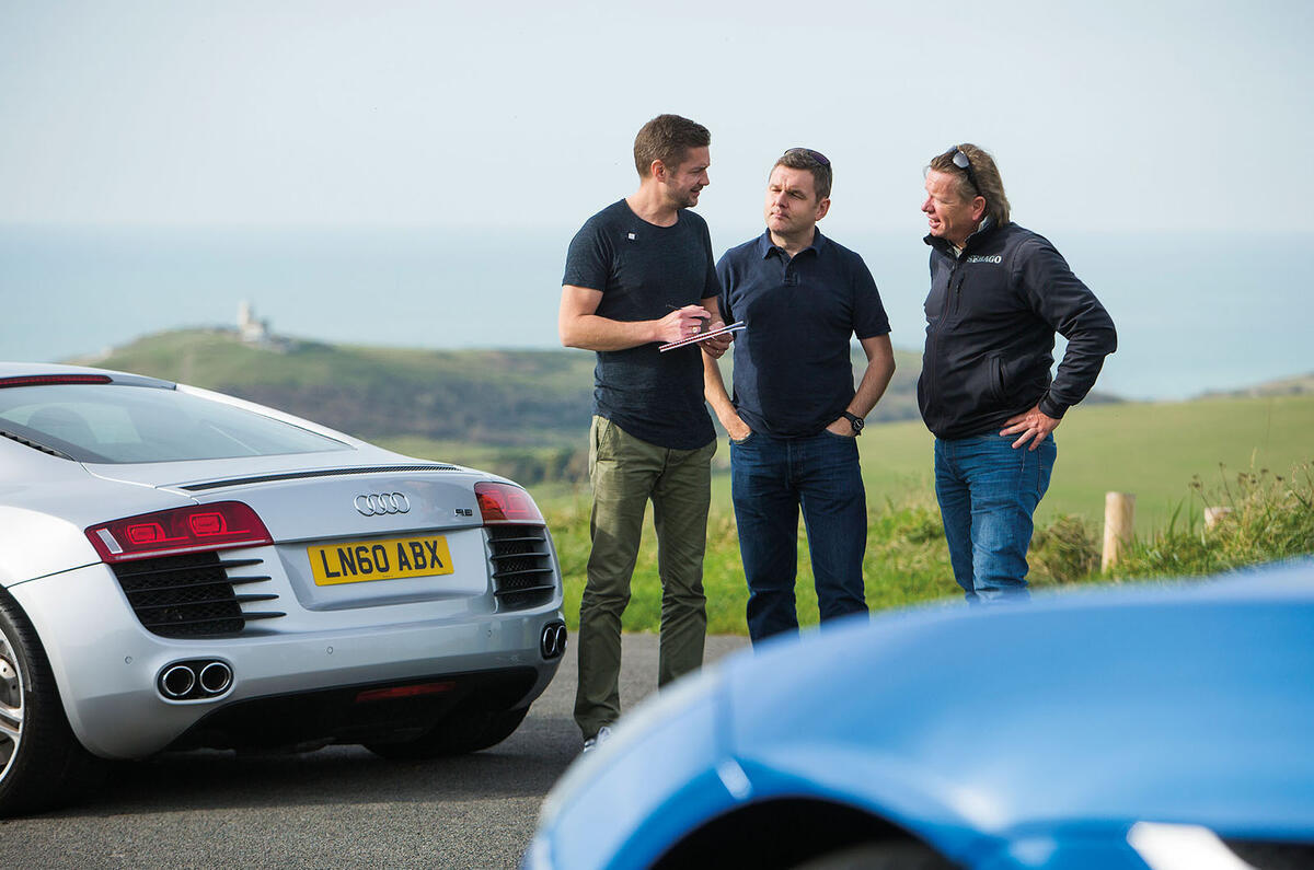 Discussing F-Type and R8