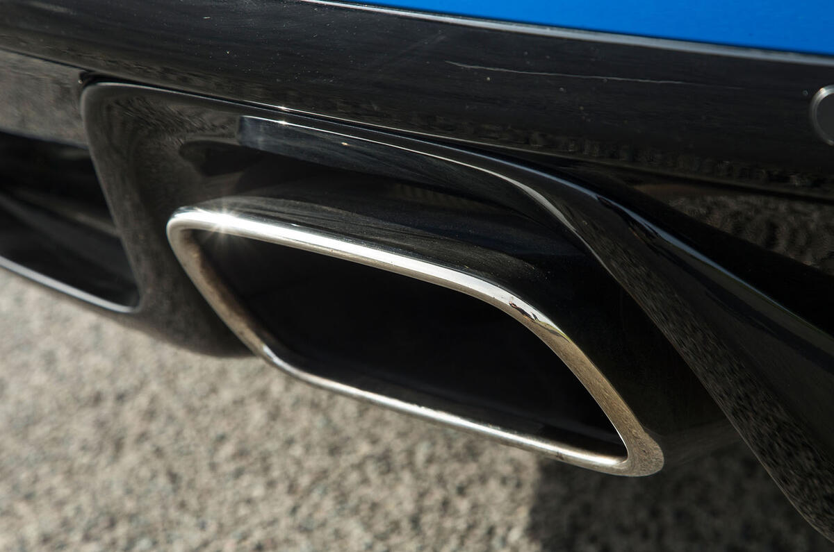 Jaguar F-Type exhaust