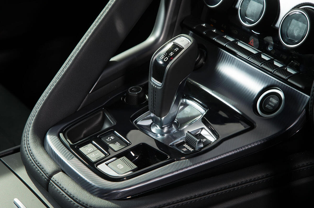 Jaguar F-Type gearbox