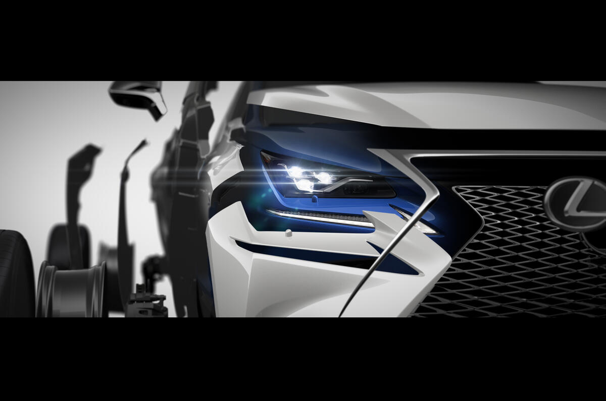 Lexus NX facelift