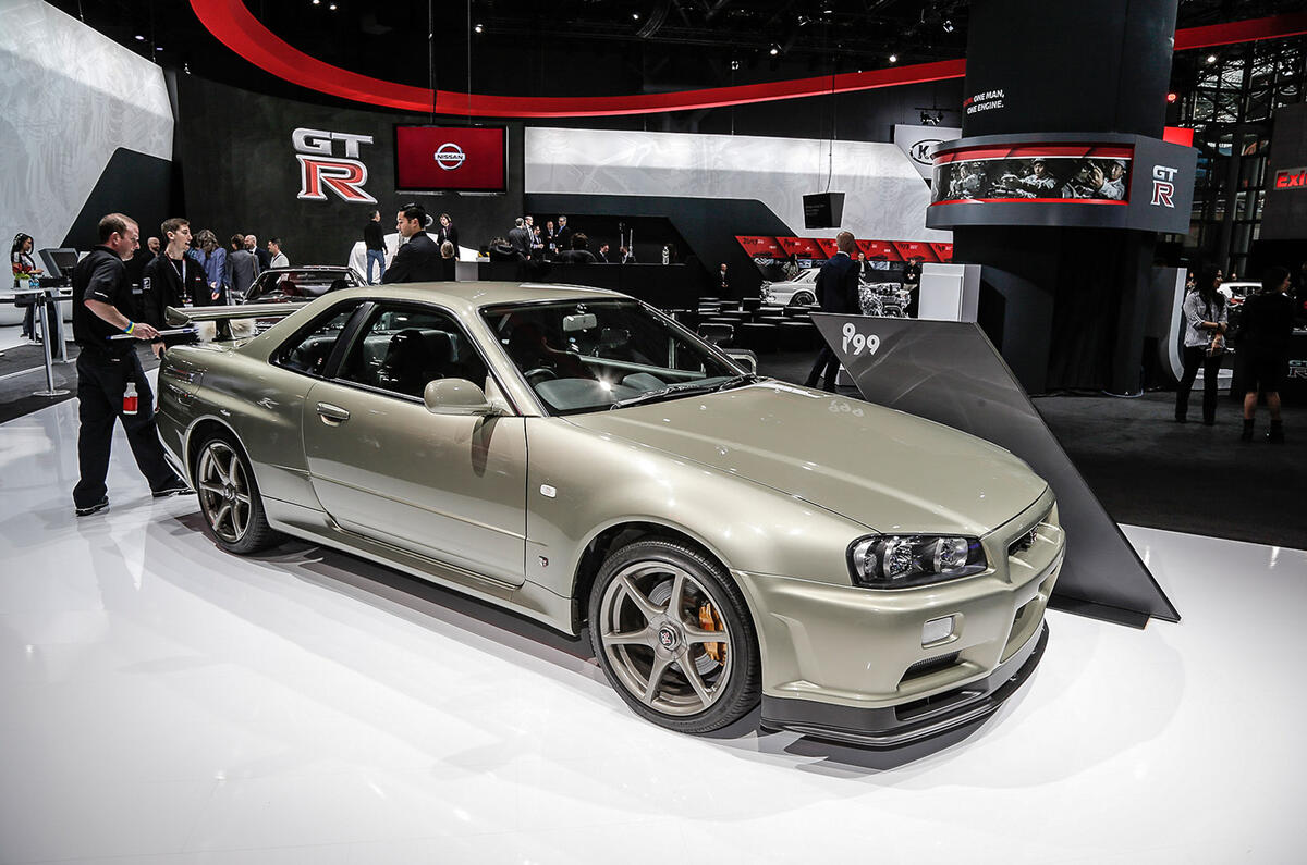 Previous Nissan GT-R models