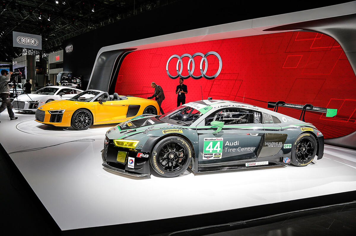Audi's New York show stand