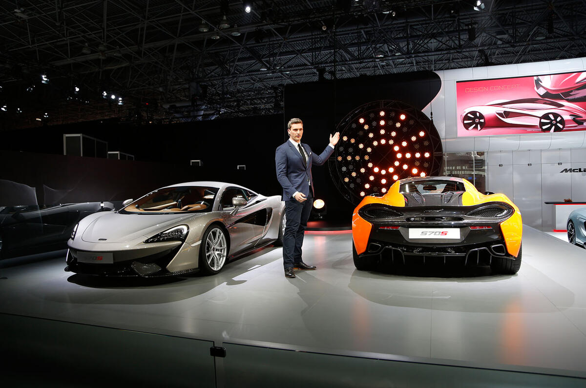 New McLaren 570S Coupe - pricing, specifications and pictures