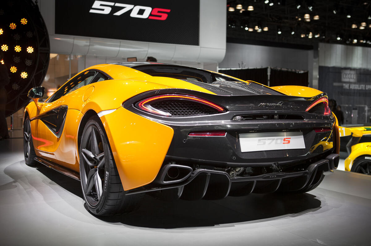 New McLaren 570S Coupe - pricing, specifications and pictures