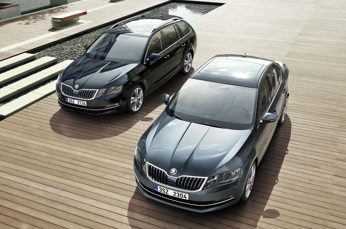 2017 Skoda Octavia facelift revealed