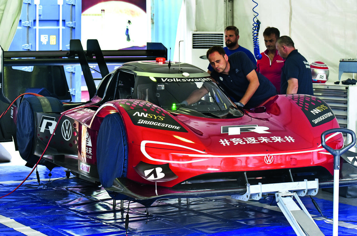 Volkswagen ID R sets record at Big Gate Road