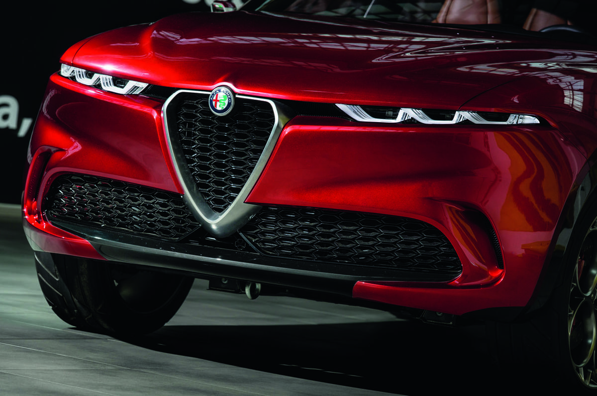 Alfa Romeo Tonale concept - grille