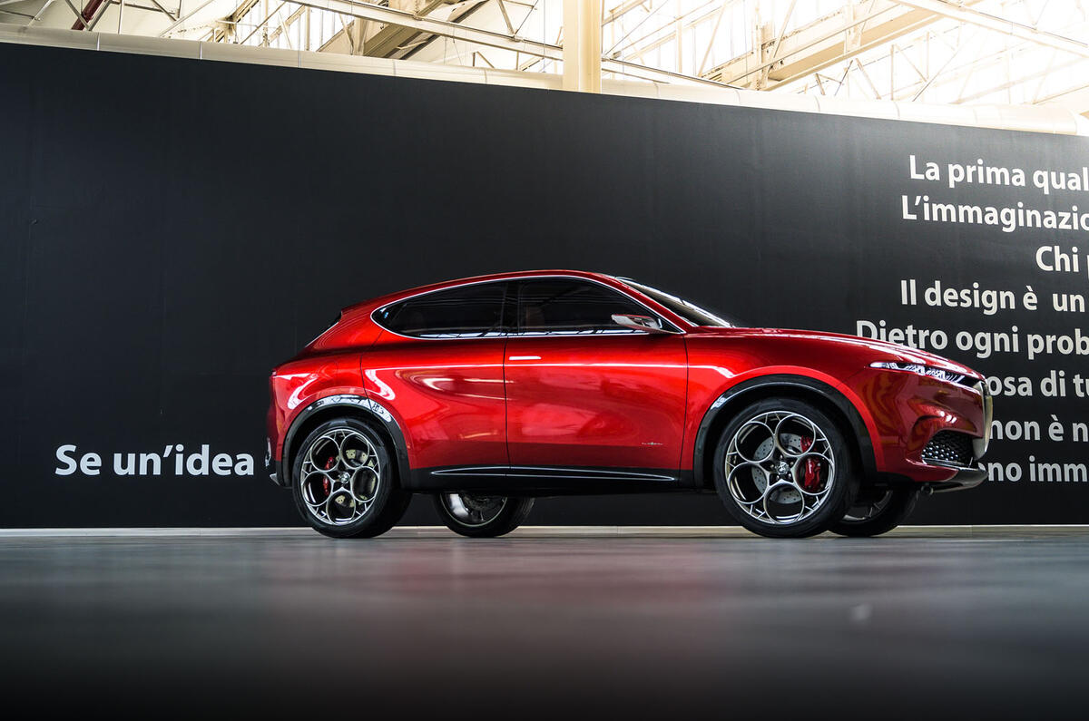 Alfa Romeo Tonale concept - side