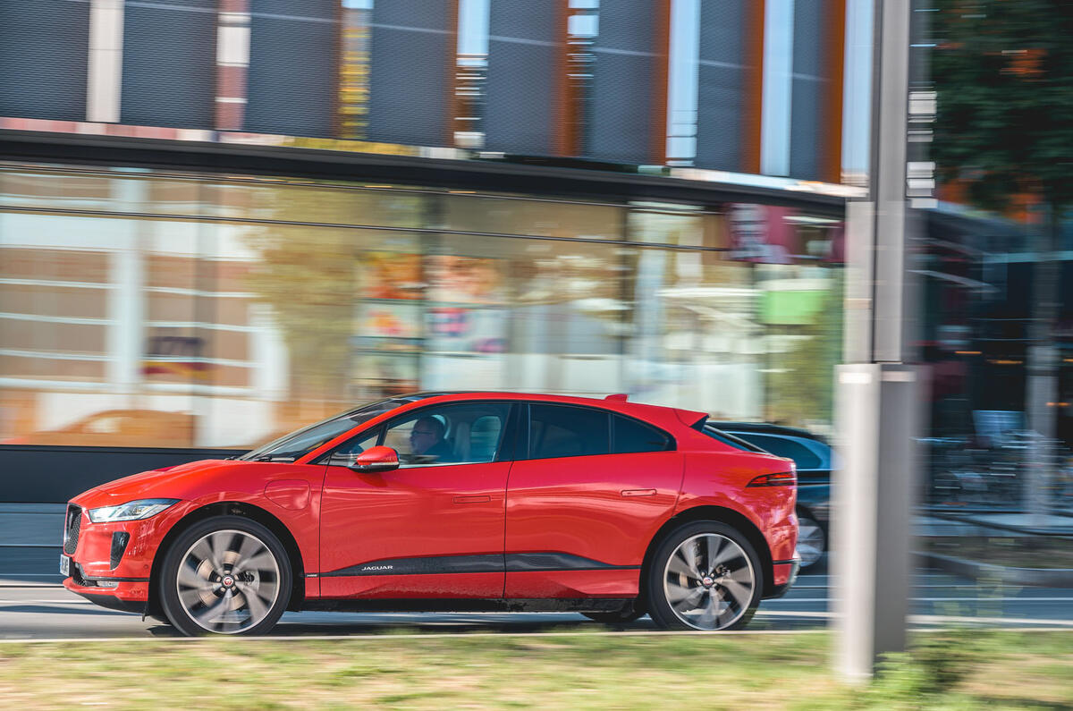 Driving the Jaguar I-Pace to the Frankfurt motor show