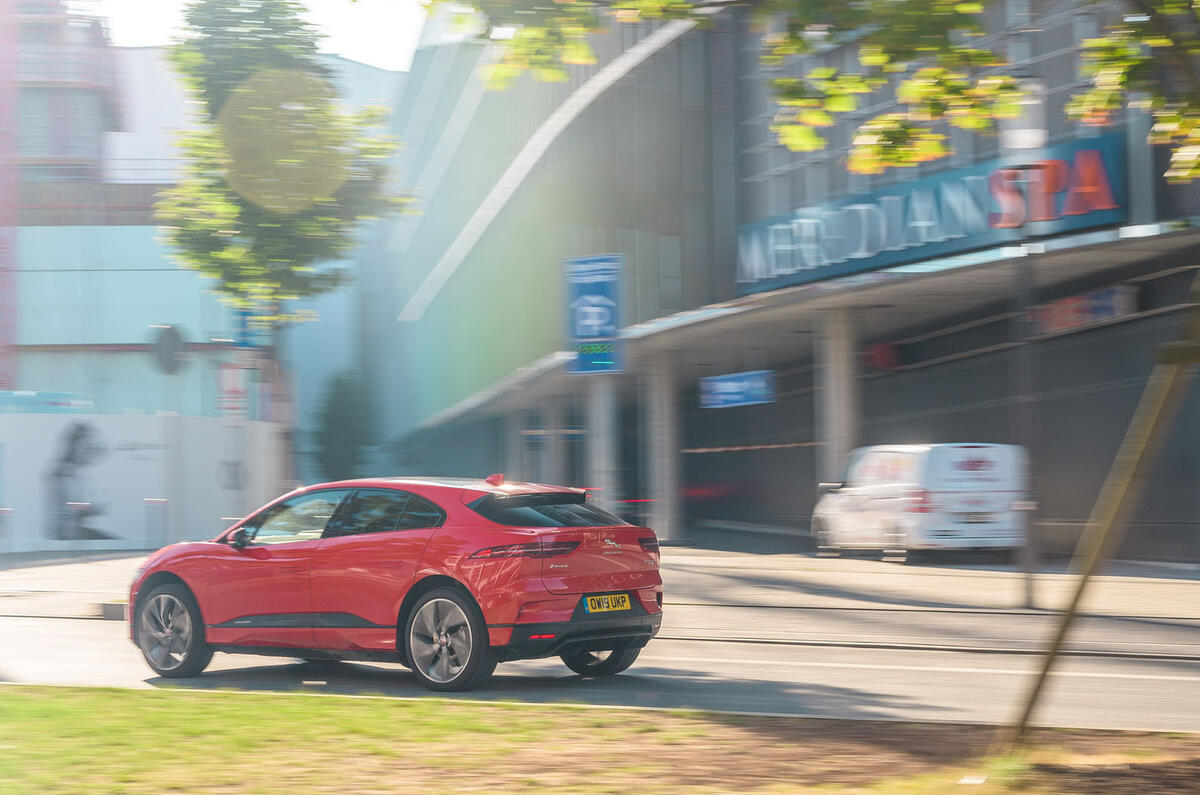 Driving the Jaguar I-Pace to the Frankfurt motor show