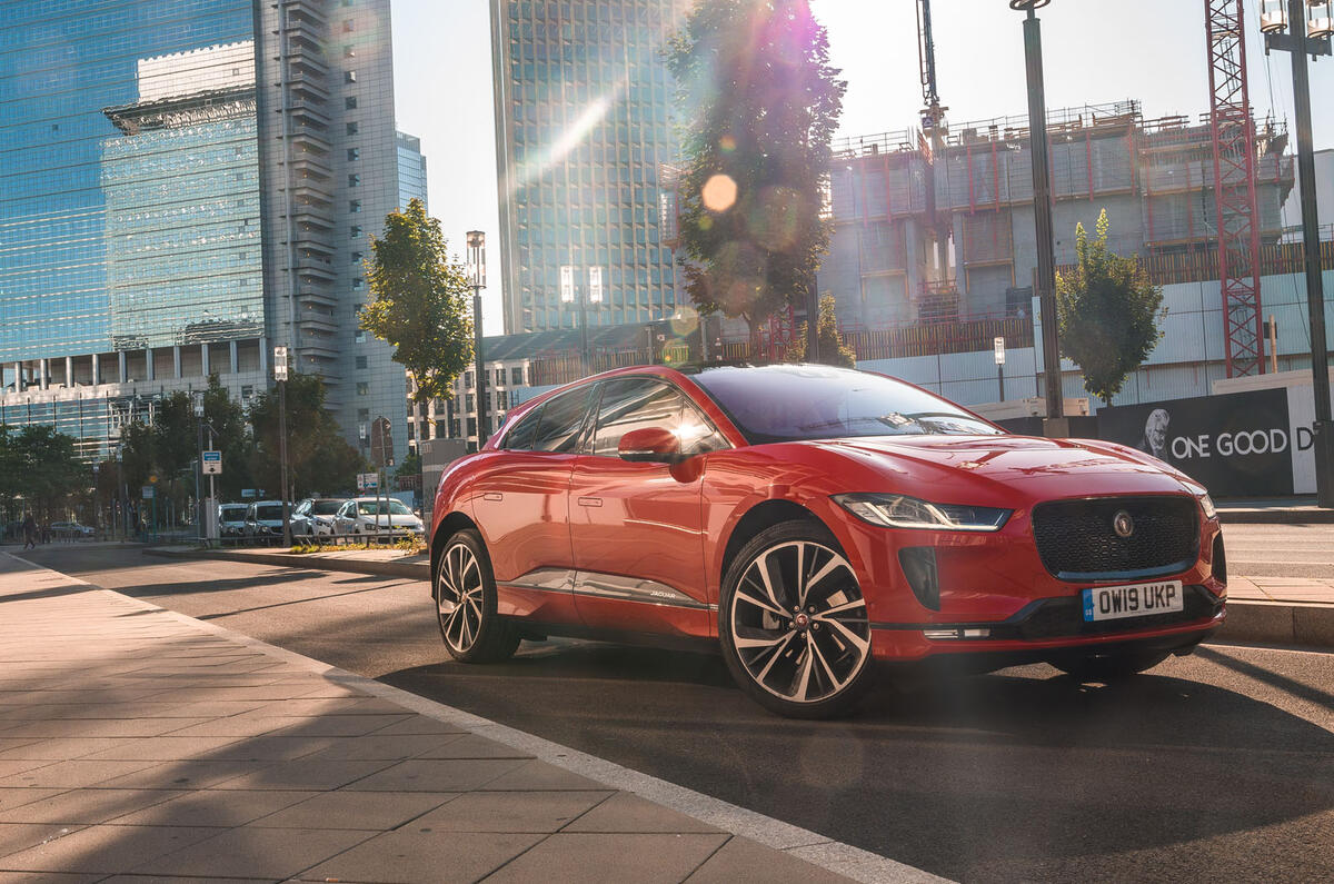 Driving the Jaguar I-Pace to the Frankfurt motor show