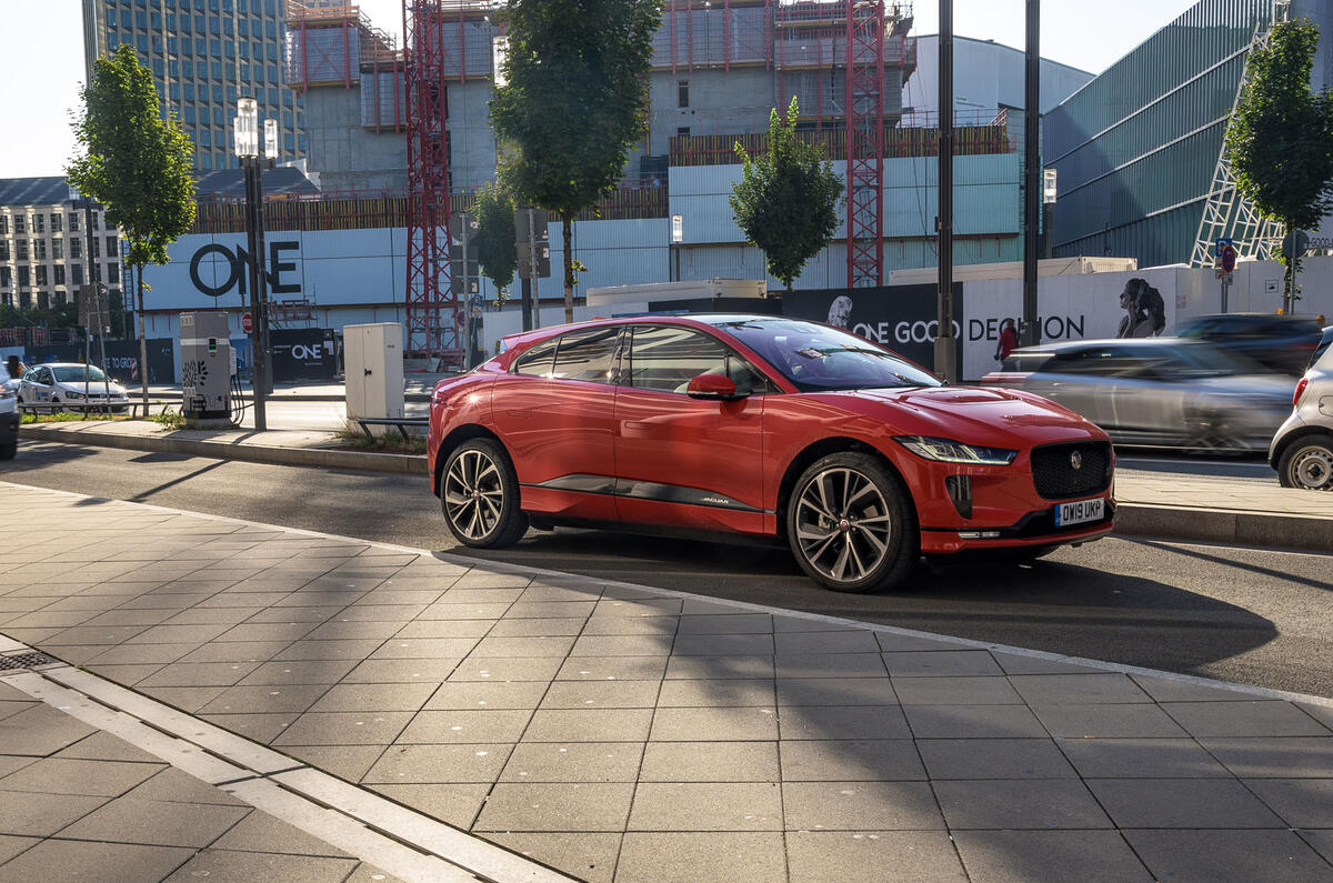 Driving the Jaguar I-Pace to the Frankfurt motor show