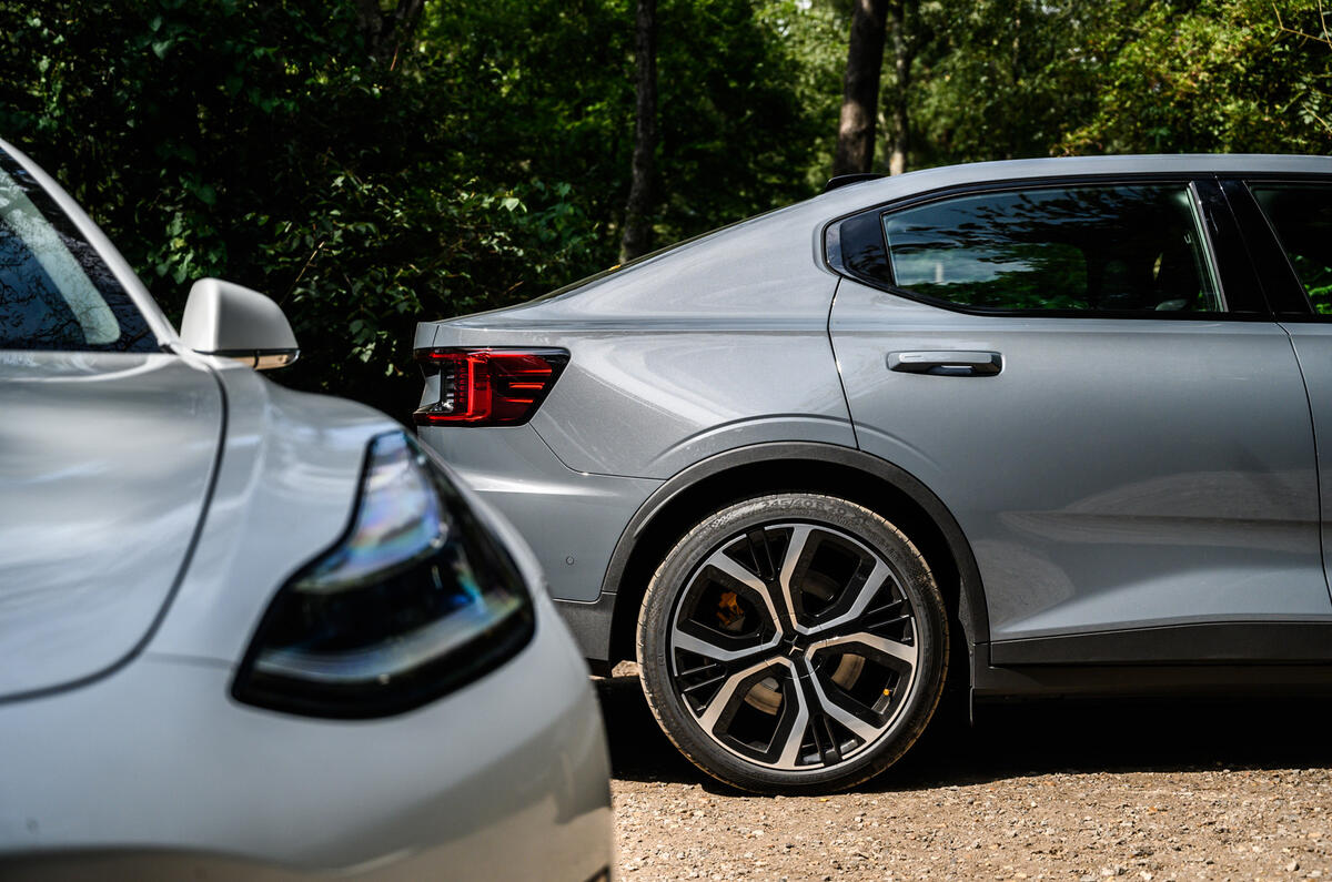 2020 Polestar 2 vs Tesla Model 3 - details 2020 Polestar 2 vs Tesla Model 3 - details