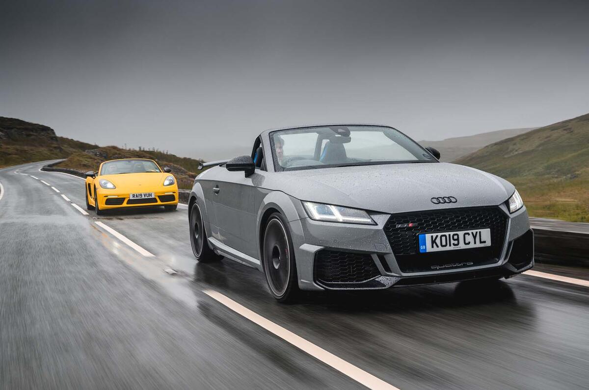 BMW Z4 vs Porsche Boxster and Audi TT