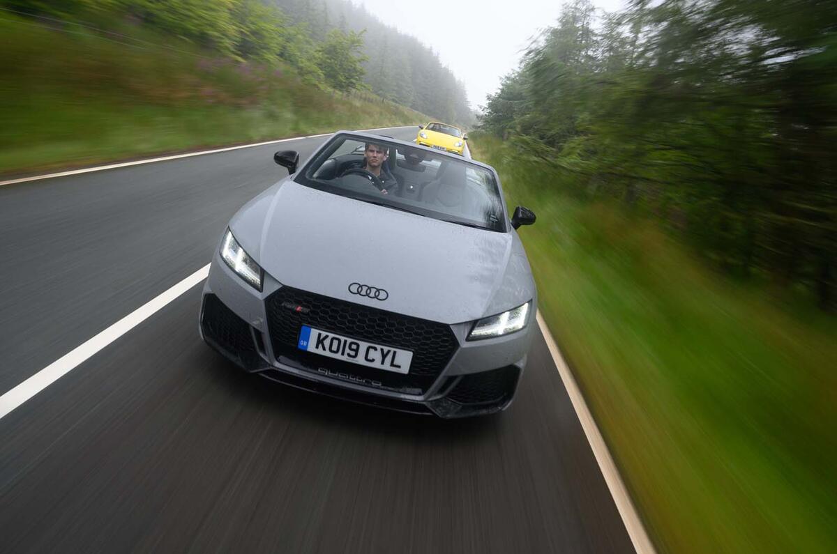 BMW Z4 vs Porsche Boxster and Audi TT