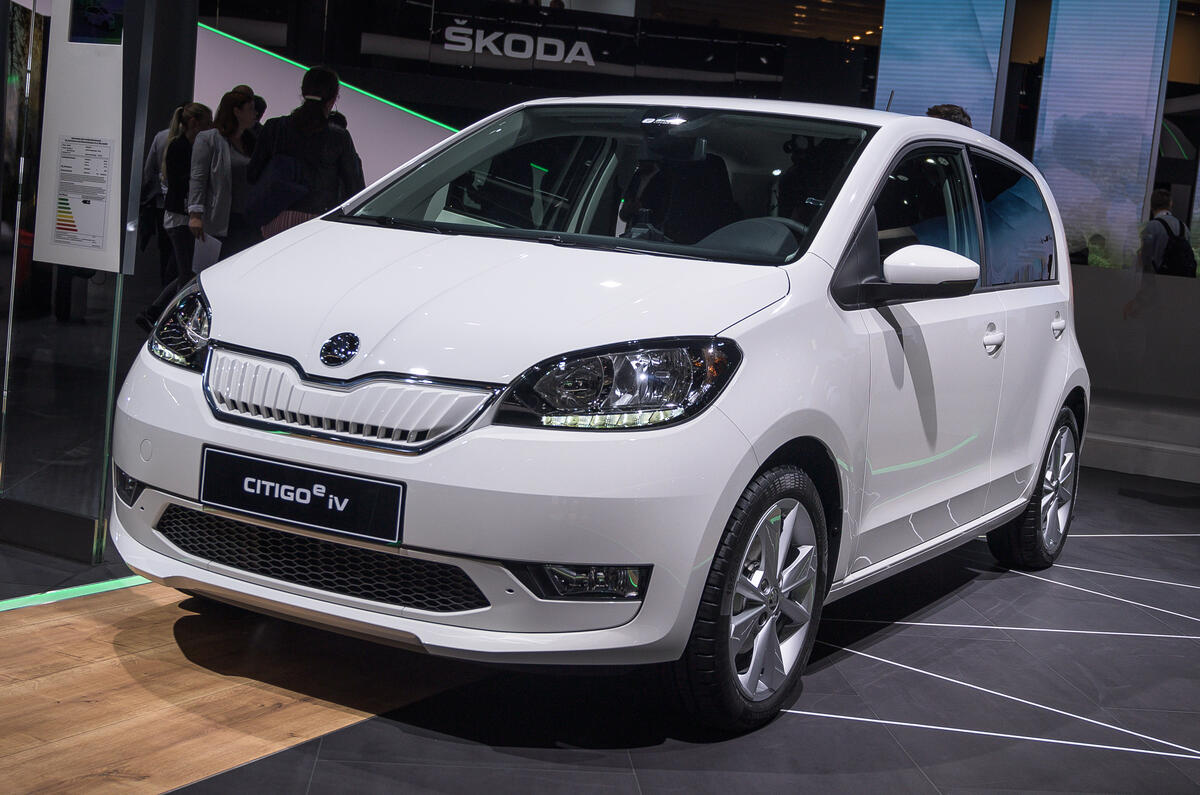 2019 Skoda Citigo-e iV at Frankfurt motor show