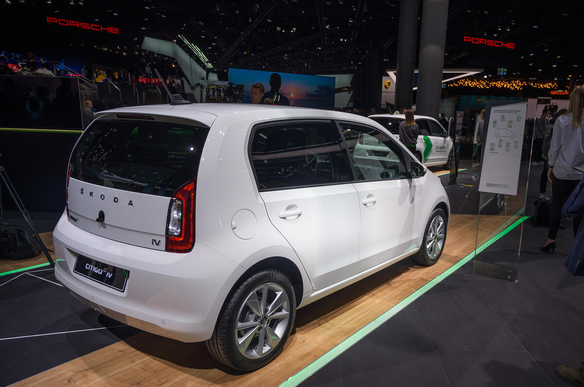 2019 Skoda Citigo-e iV at Frankfurt motor show