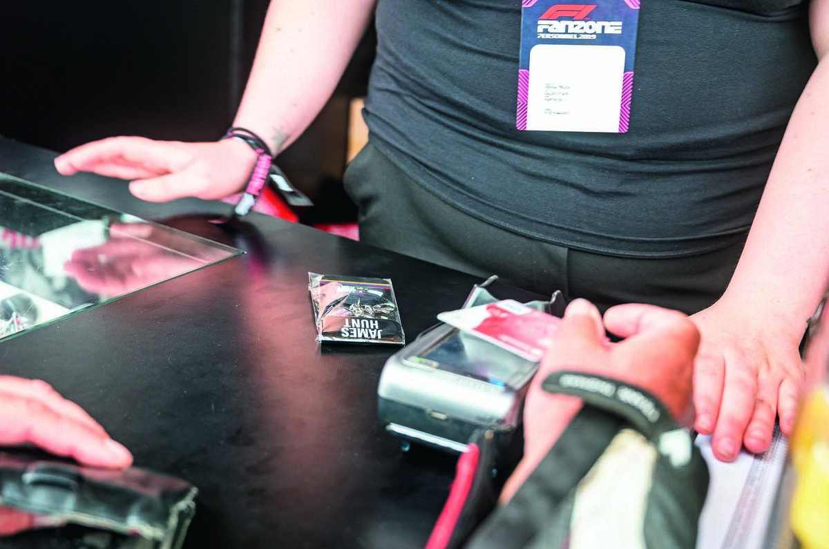 Merchandise at Silverstone