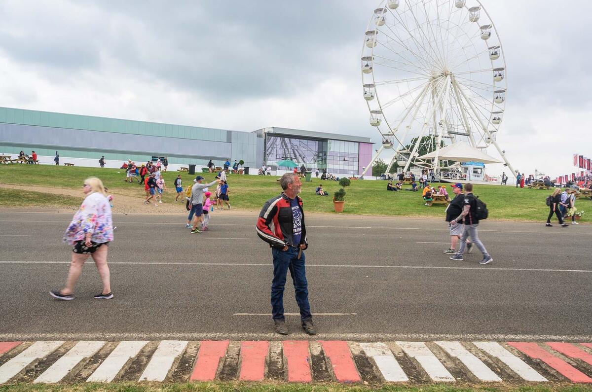 Silverstone start/finish straight