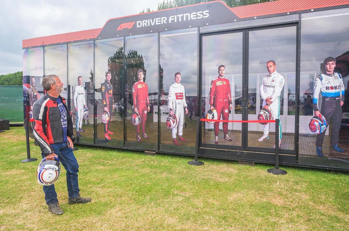 Silverstone pop-up shop