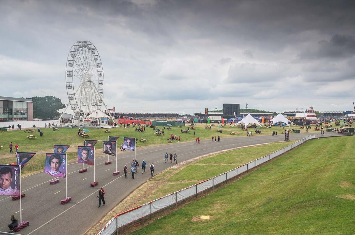 Silverstone start/finish straight