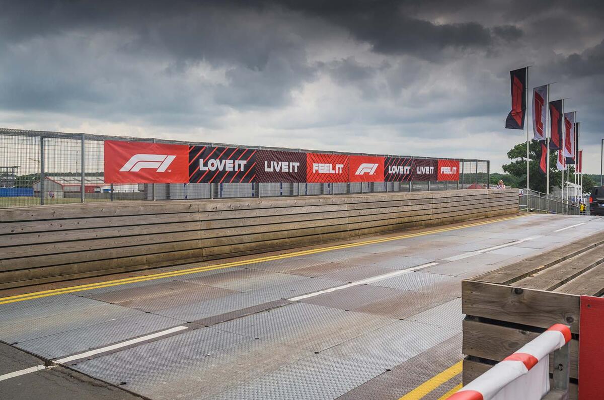 Silverstone start/finish straight