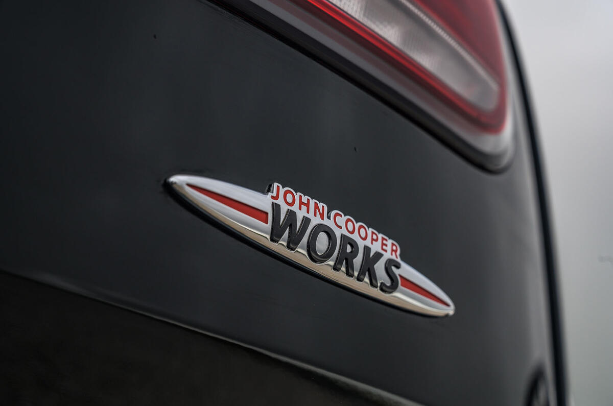 Mini rear badge Mini rear badge