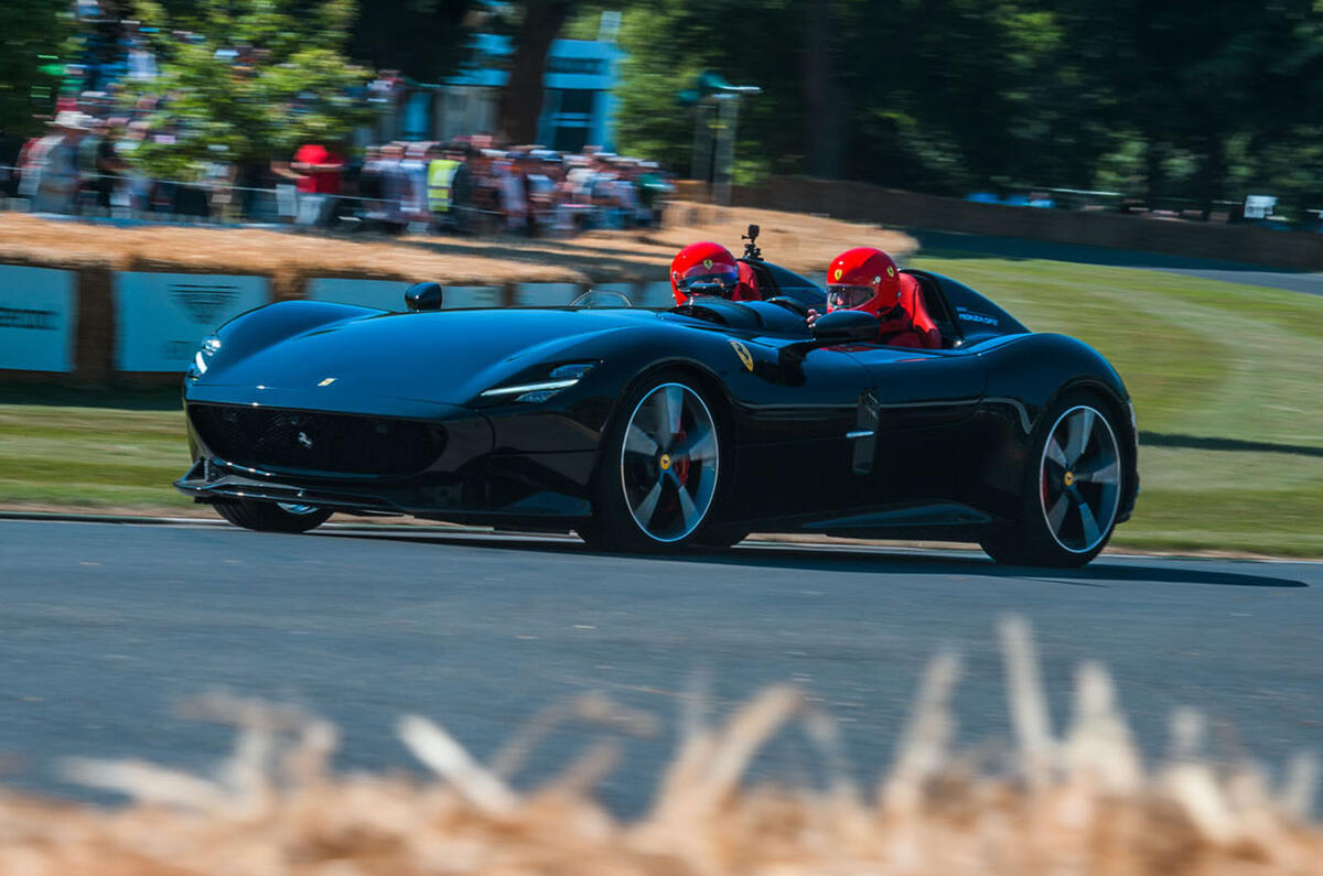 Ferrari showcase Monza SP2 at Goodwood