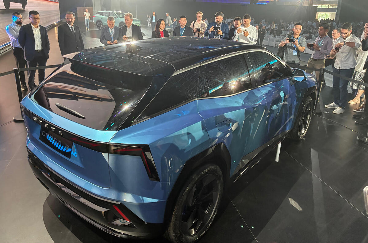 Omoda 3 rear 3:4 Omoda 3 rear 3:4