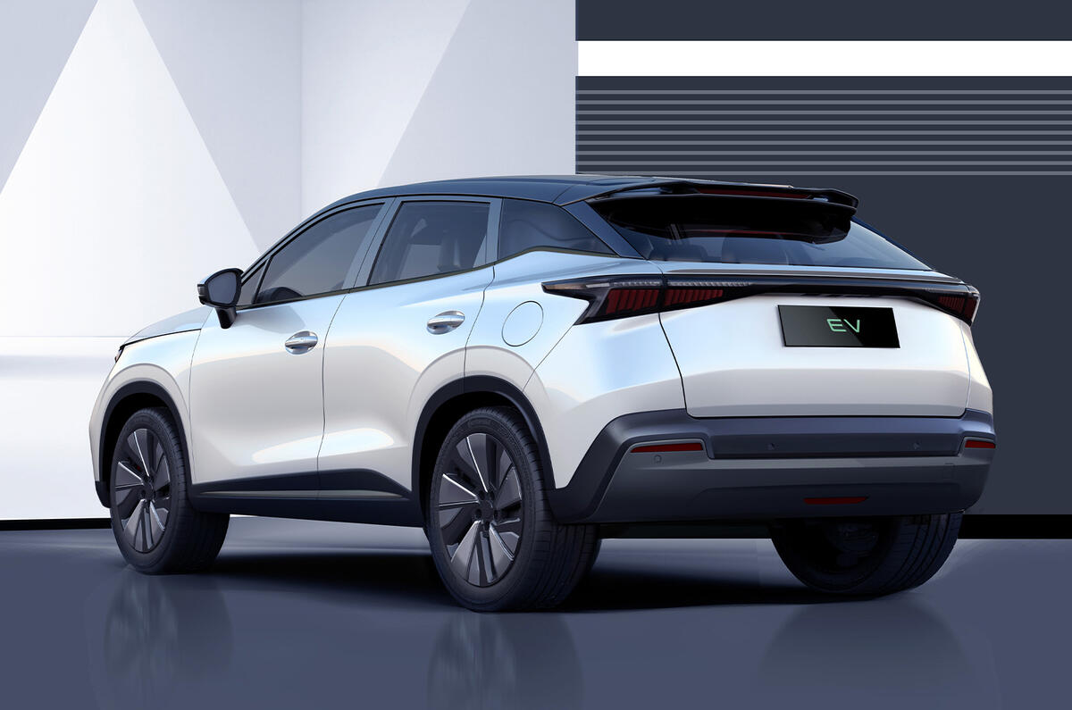 Omoda 5 EV rear Omoda 5 EV rear