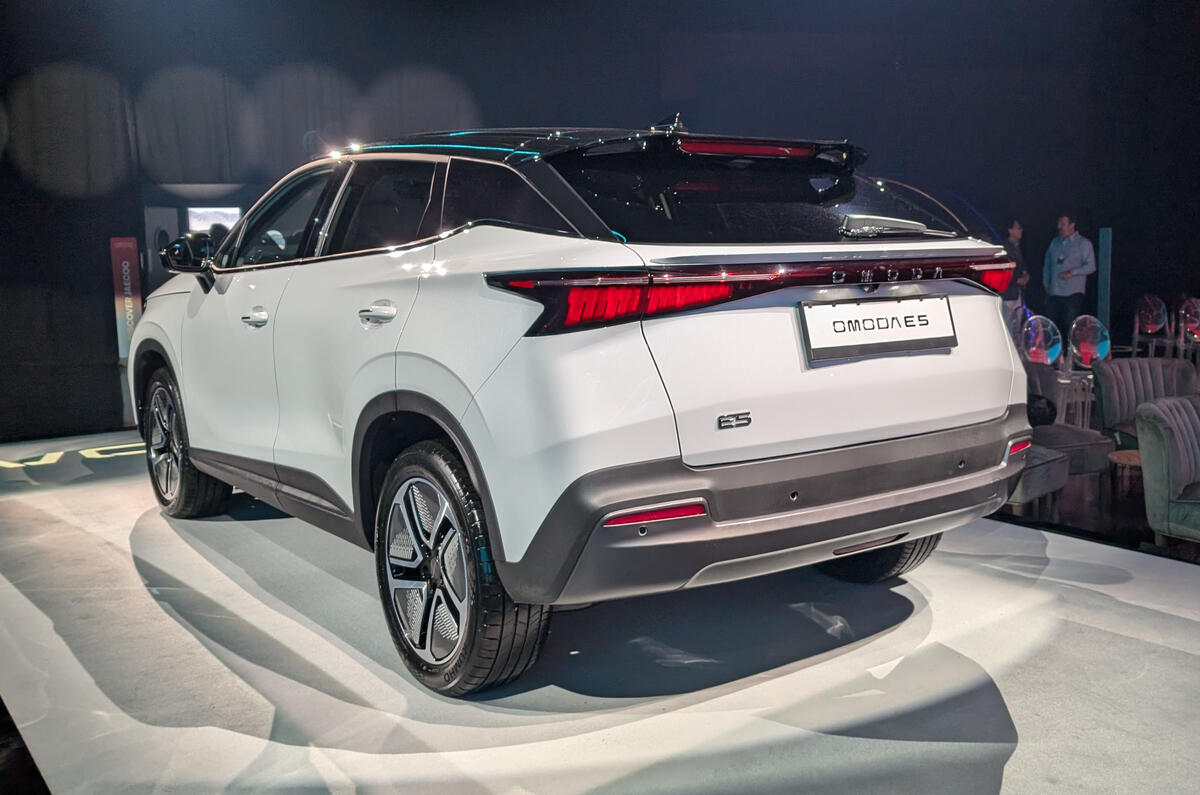Omoda e5 rear Omoda e5 rear