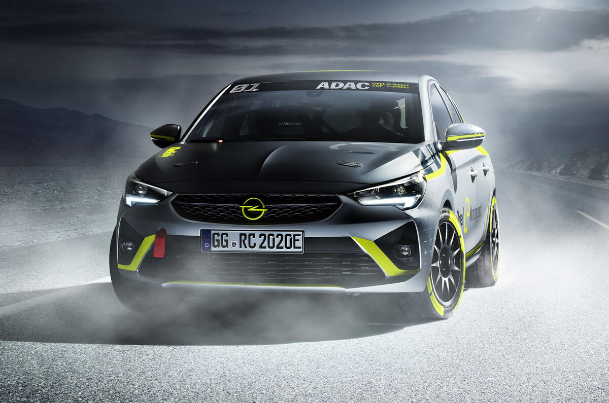 Opel Corsa-e Rally - front