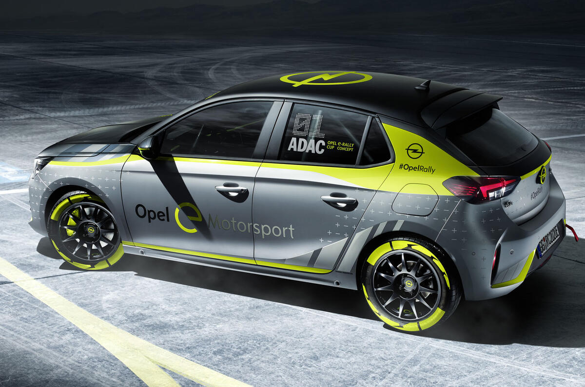 Opel Corsa-e Rally - rear