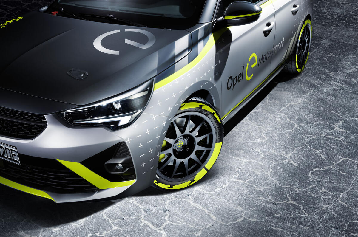 Opel Corsa-e Rally - front detail