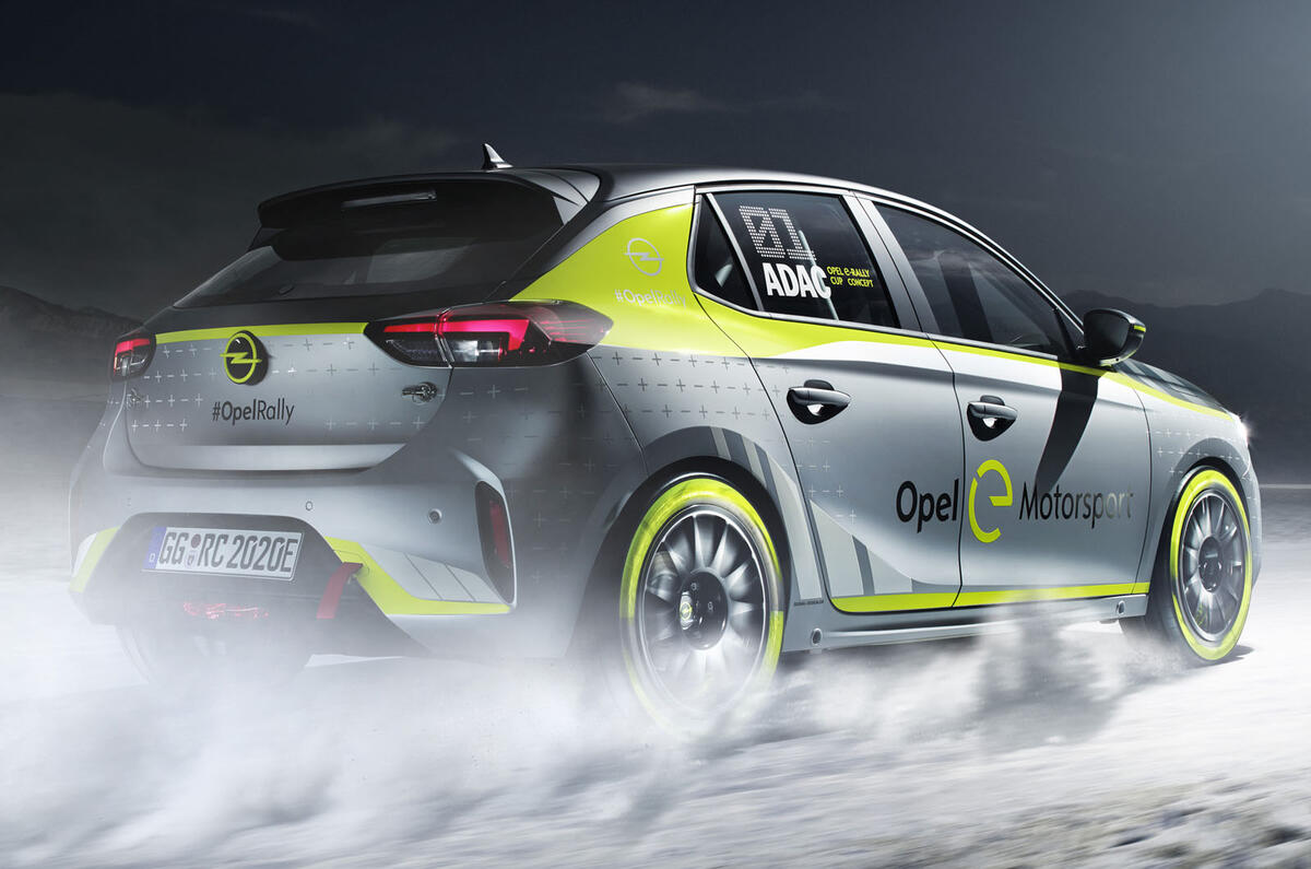 Opel Corsa-e Rally - rear