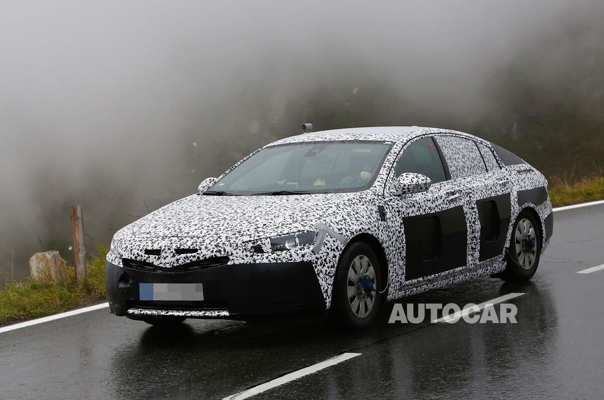 Vauxhall Insignia spy shots
