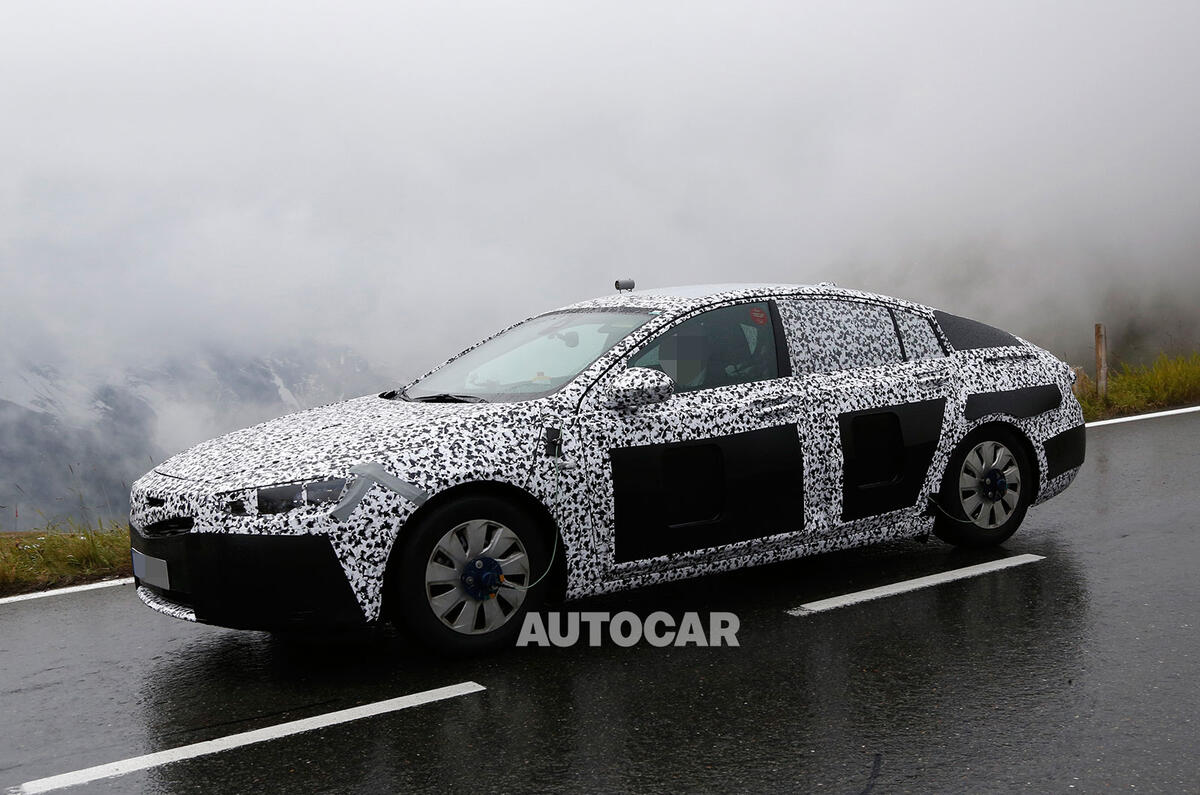Vauxhall Insignia spy shots