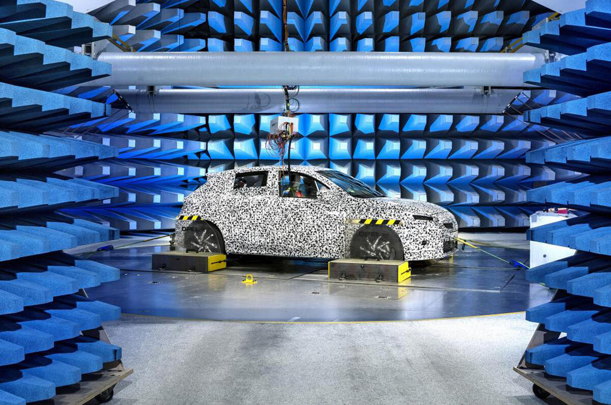 2020 Vauxhall Corsa spy shots